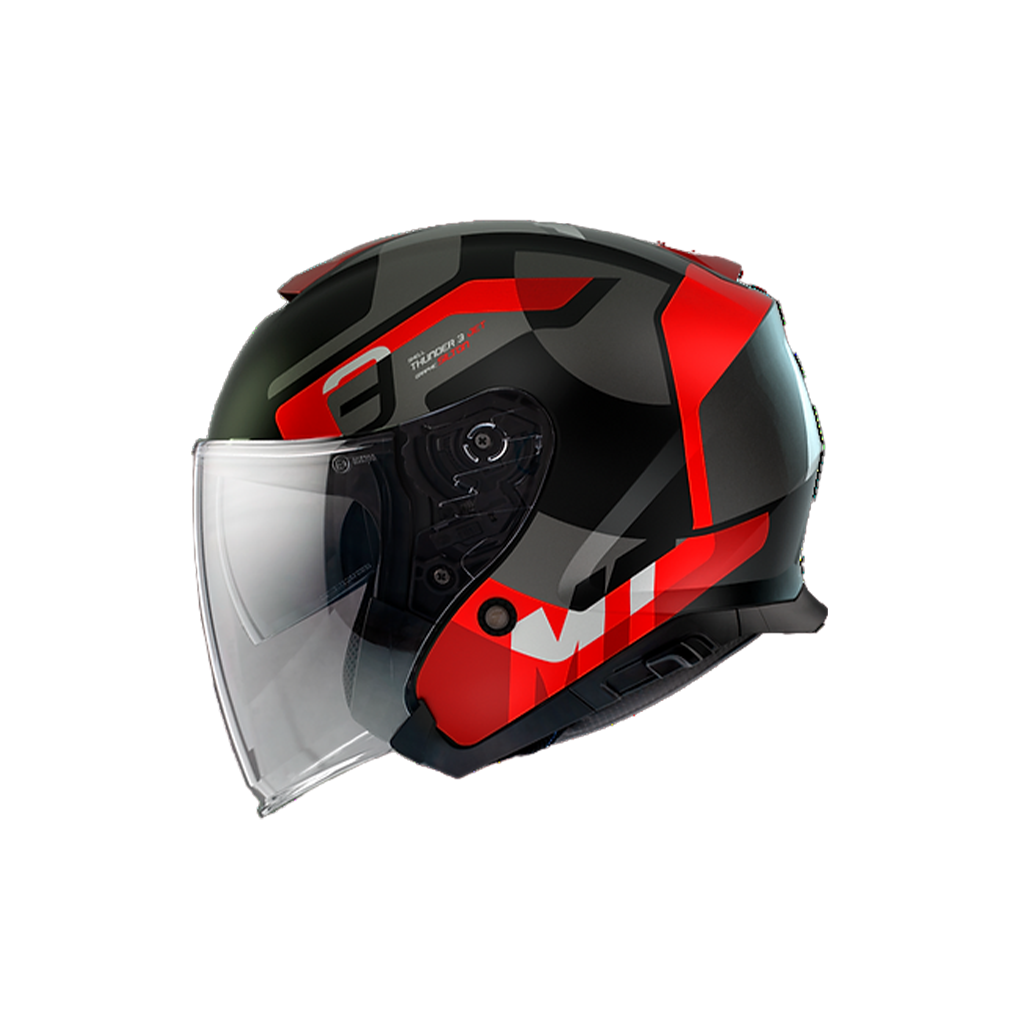 THUNDER 3 SV JET Silton B5 Matt Pearl Red